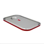Prepara Stainless Steel 1/1 Silicone Seal Gastronorm Lid - pack size 1