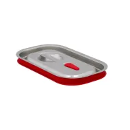 Prepara Stainless Steel 1/4 Silicone Seal Gastronorm Lid - pack size 1