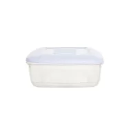 Whitefurze BPA-Free Plastic 7L Square Food Storer 30x30x12cm - pack size 1