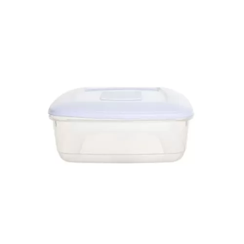 Whitefurze BPA-Free Plastic 7L Square Food Storer 30x30x12cm - pack size 1