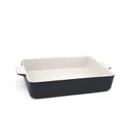 Front of the House Kiln® Ovenware Dish Black Rectangular 38x25.5x7cm 3.5 Litre - pack size 1