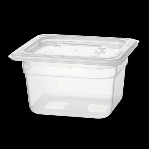 Prepara Polypropylene 1/6 Gastronorm Pan 100mm - pack size 1