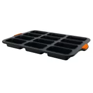 Prepara Two Tone Silicone Mini Rectangular Cake Mould 35.5 x 24.6 x 2.8 cm - pack size 1