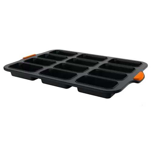 Prepara Two Tone Silicone Mini Rectangular Cake Mould 35.5 x 24.6 x 2.8 cm - pack size 1