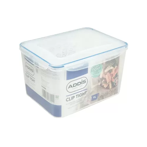 Addis Clip Tight - 9L Rectangular food box - pack size 3