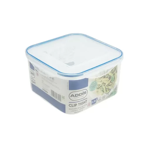Addis Clip Tight - 3.5L Square food box - pack size 6