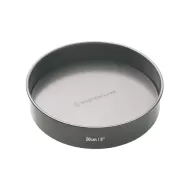 MasterClass Non-Stick Carbon Steel Round Loose Base Sandwich Pan 20x4.5cm - pack size 1