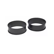 KitchenCraft Set of 2 Non-Stick Poachette Rings 25x11cm - pack size 1