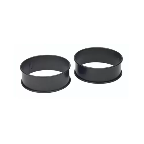 KitchenCraft Set of 2 Non-Stick Poachette Rings 25x11cm - pack size 1
