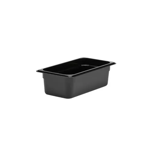 Cambro Camwear Black Polycarbonate 1/1 Gastronorm Pan - pack size 6