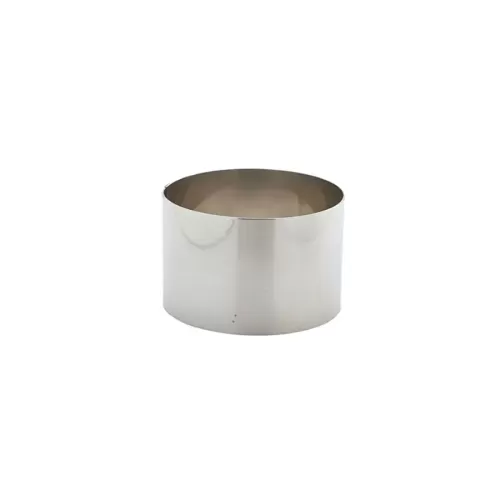 GenWare Stainless Steel Mousse Ring 9 x 6cm - pack size 12