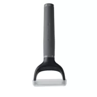 KitchenAid Charcoal Grey Soft Grip Stainless Steel Y Peeler 18.8cm - pack size 1