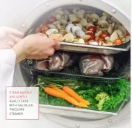 Palux Pressure Steamer 3 x 1/1Gastronorm Size