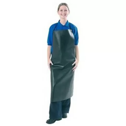 Apron Rubber Black Large - pack size 1