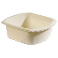 Addis Plastic Bowl Rectangular Cream 9.5ltr - pack size 1