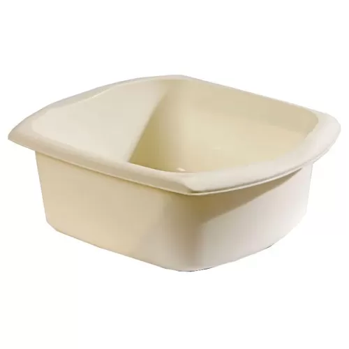 Addis Plastic Bowl Rectangular Cream 9.5ltr - pack size 1