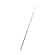 Hillbrush Broom Handle For Professional Brushes 129cm Aluminium White Grip - pack size 1