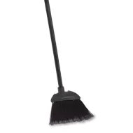 Rubbermaid Lobby Dust Pan Broom Black 16cm - pack size 1