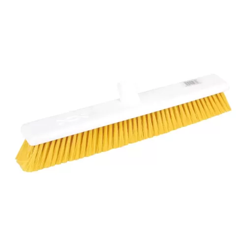 Robert Scott Abbey Hygiene Broom Head Soft 45cm Yellow Polyester Bristles - pack size 1