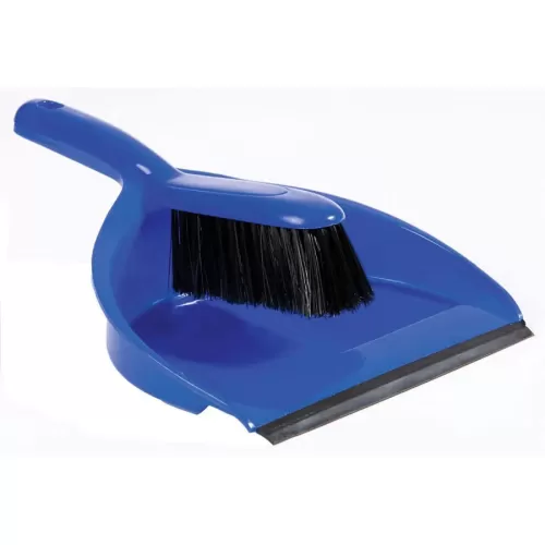 Robert Scott Professional Dustpan And Brush Set Soft Brush Blue - pack size 1