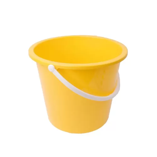 Robert Scott Plastic Bucket 10ltr Yellow - pack size 1