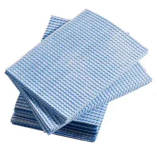 SYR Disposable Dish Cloths Lightweight Blue 42x34cm - pack size 1