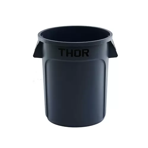 Trust Thor Round All Purpose Bin  LLDPE 166ltr 68.6x61.0x80.0 cm - pack size 1