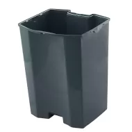 Trust Rigid Liners For 68L Step On Bin Grey HDPE 56ltr 45.7x31.1x55.9 cm - pack size 1