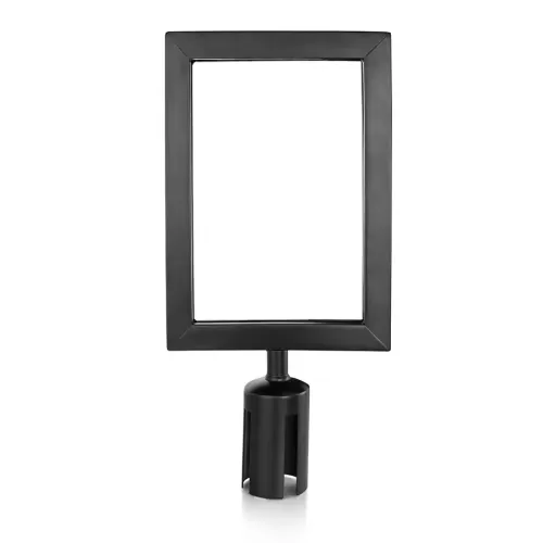 Prepara Removable Black Stanchion Top Sign Frame for FB109 - pack size 1