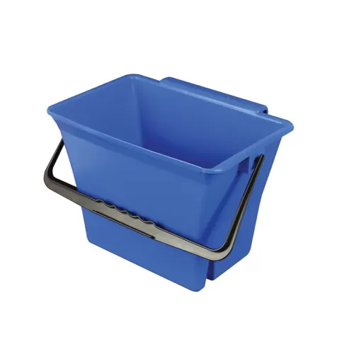 SYR Hang-On Bucket 6ltr Blue Polypropylene - pack size 1