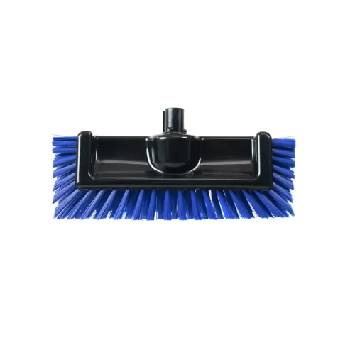 SYR Heavy Duty Scrator Brush Black with Blue Bristles 30x13x11cm - pack size 1