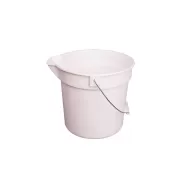 Robert Scott White Round Bucket With Spout 10L - pack size 1