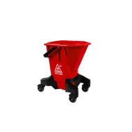 SYR LTS Mobile Bucket Red 16ltr - pack size 1