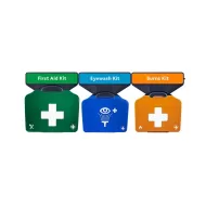 Reliance Medical Aurapoint Large 3 Unit Catering First Aid Kit Double Eyewash Kit and Burns Kit - pack size 1