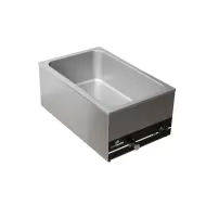 Chefmaster 1/1 Gastronorm Wet Well Bain-Marie - with Tap - pack size 1