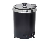 Chefmaster Soup Kettle - Black - 6 Ltr capacity - pack size 1