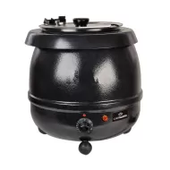 Chefmaster Soup Kettle - Cauldron Style - Black - 10Ltr capacity - pack size 1