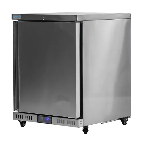 Arctica Heavy Duty Undercounter Refrigerator - 145Ltr - Stainless Steel - 1 Door - right-hand hinged - pack size 1