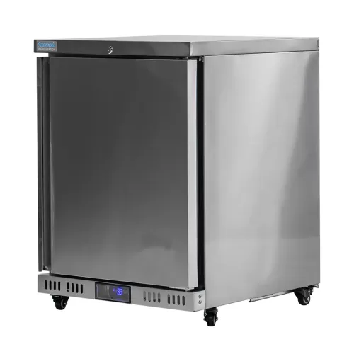 Arctica Heavy Duty Undercounter Freezer - 145Ltr - Stainless Steel - 1 Door - right-hand hinged - pack size 1