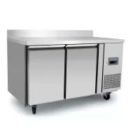 Arctica Heavy Duty Refrigerated Preparation Counter with Upstand - 2 Door - pack size 1