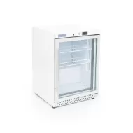Arctica Medium Duty Undercounter Refrigerator - Glass Door - 143Ltr - White - pack size 1