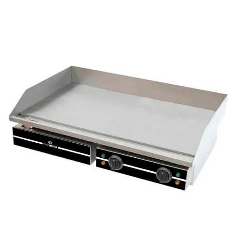 Chefmaster Countertop Electric Griddle - Steel Plate - 728 x 400mm - pack size 1