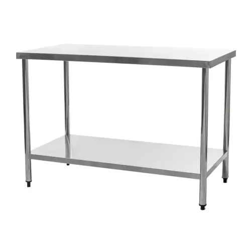 Connecta Centre Table with Undershelf - 600 x 600 with 900mm high worktop - pack size 1