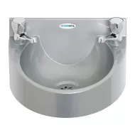 Connecta ABS Wash Hand Basin - with Dome Head Taps - pack size 1