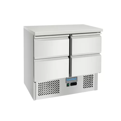 Arctica Medium Duty Compact Refrigerated Preparation Counter - 2 x 2 Drawers - pack size 1