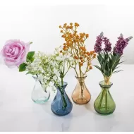 Round Vase Recycled Glass - Pack 24