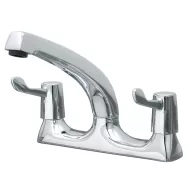 Connecta Mixer Tap with 3-inch Levers & Swivel Spout - pack size 1