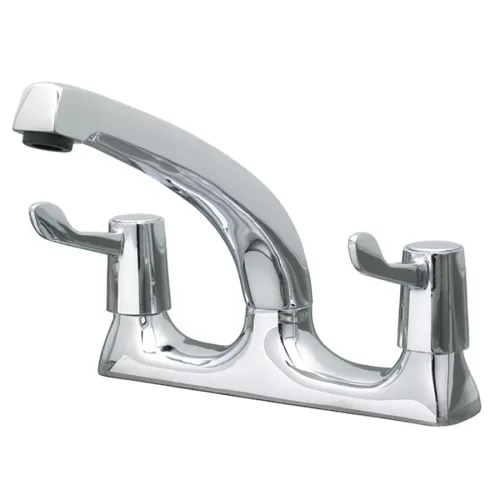 Connecta Mixer Tap with 3-inch Levers & Swivel Spout - pack size 1