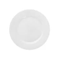 Great White Porcelain Round Winged Plate 23cm - pack size 6
