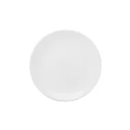 Great White Porcelain Round Coupe Plate 18cm - pack size 6